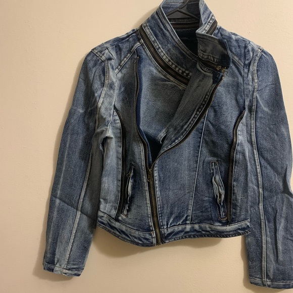 NWOT Small blue jean jacket - Picture 3 of 4